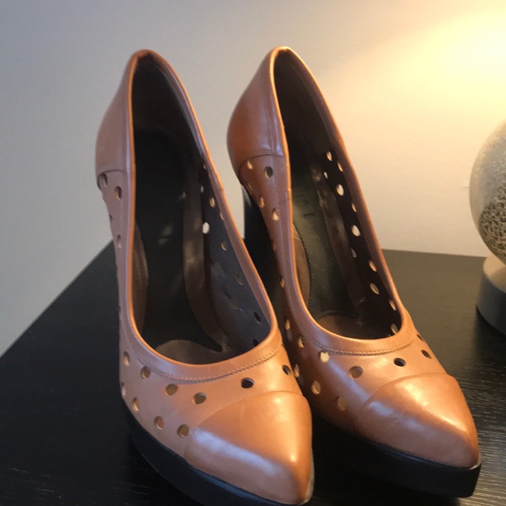 Marni 4.5 platform leather pumps. Like new!